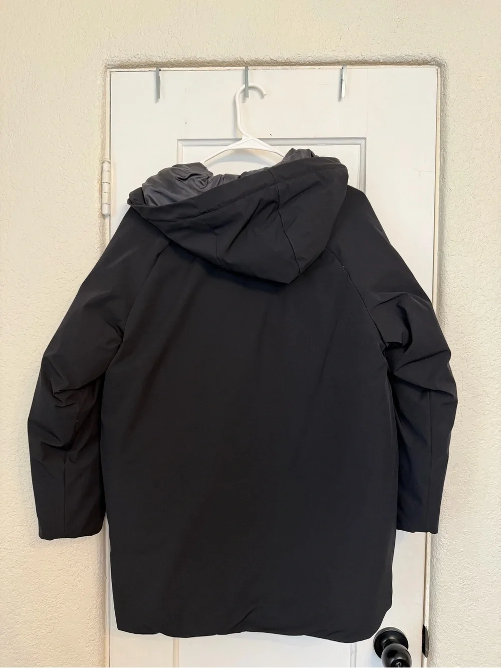 Zara Black Kids Hooded Puffer Coat